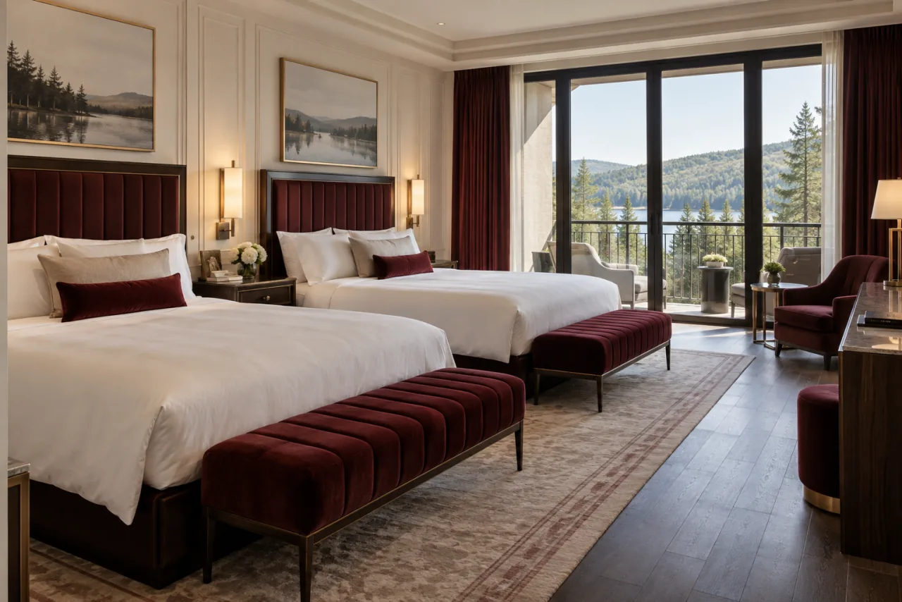 The Double with garden balcony
